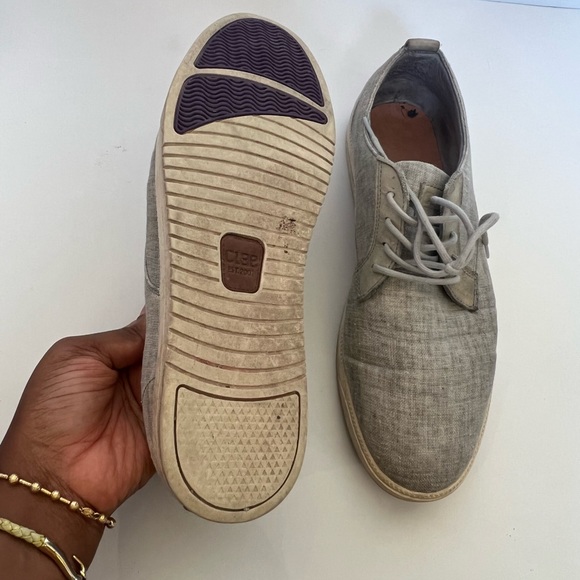 Clae mens 10.5 eilington gray slip on…. - Picture 4 of 9
